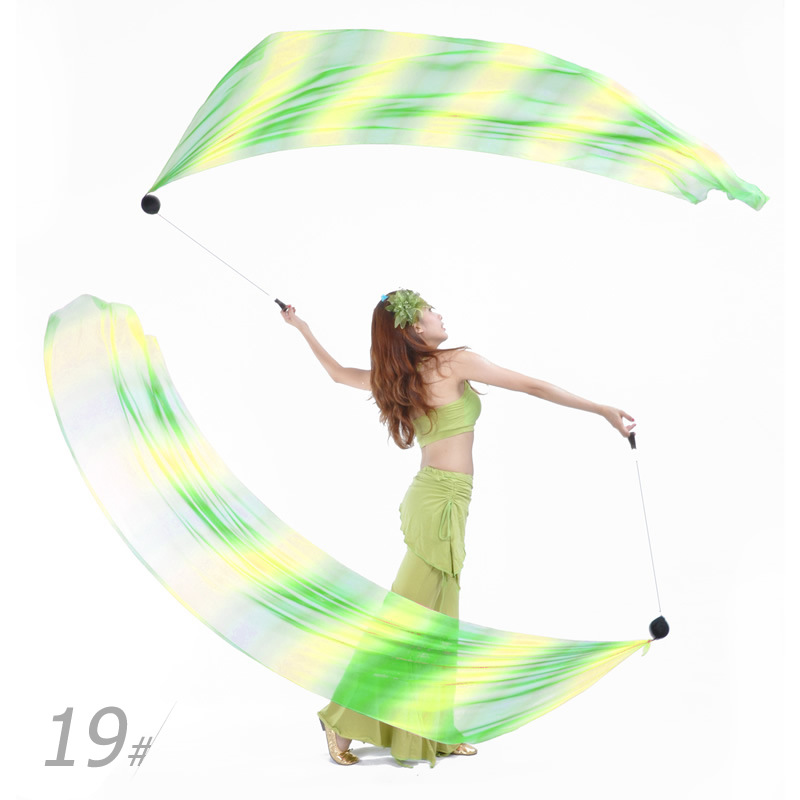 Belly Dance Poi Veil For Ladies More Colors